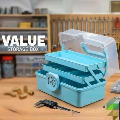 3 Tier Multi-Purpose Storage Organizer Box