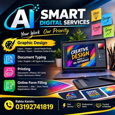 Graphic Design, CV & Online Services