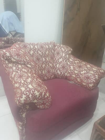Comfortable Velvet Single Sofa for Sale