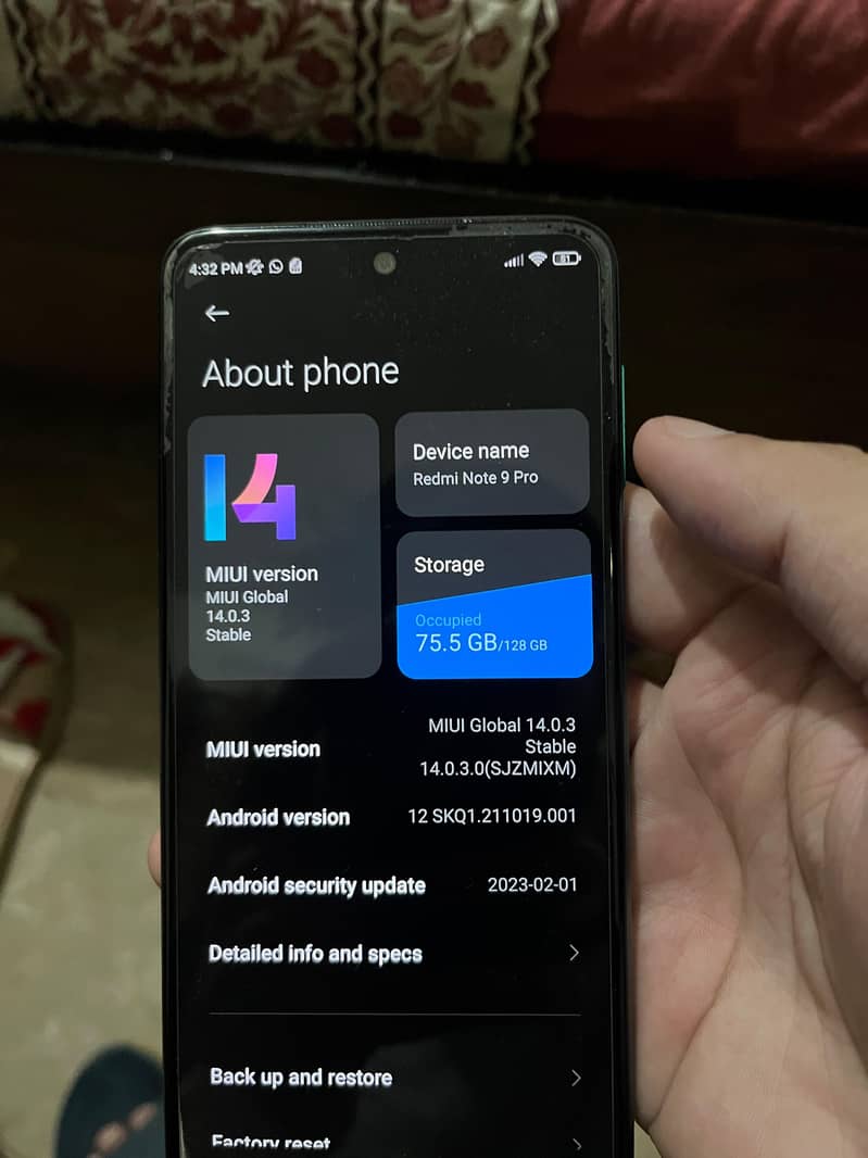 Xiaomi Redmi Note 9 Pro 6