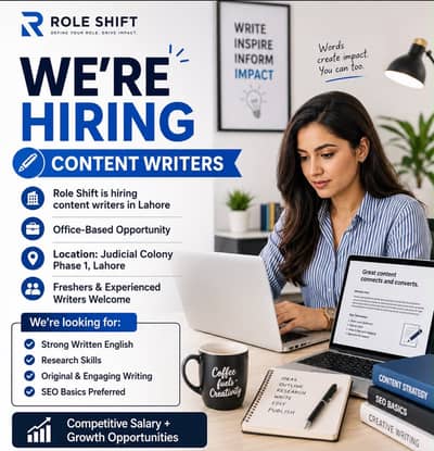 Content Writer – Office Based | Night Shift| Freshers Can Apply
