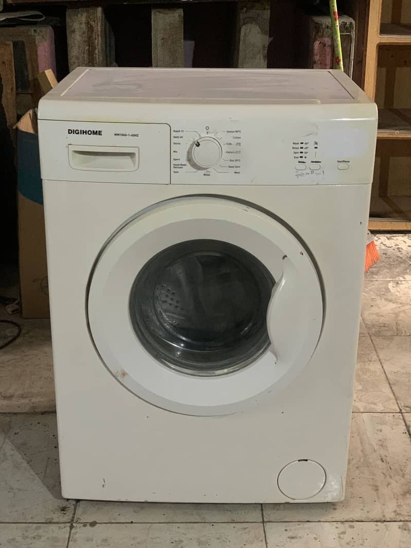 Front load washing machine 4