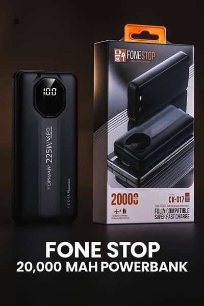 - FoneStop 20,000MAH