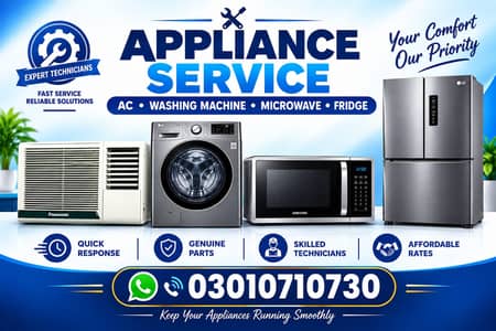 Ac washing machine microwave refrigerator spner