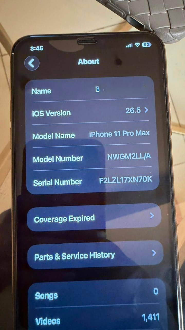 Apple iPhone 11 Pro Max 8