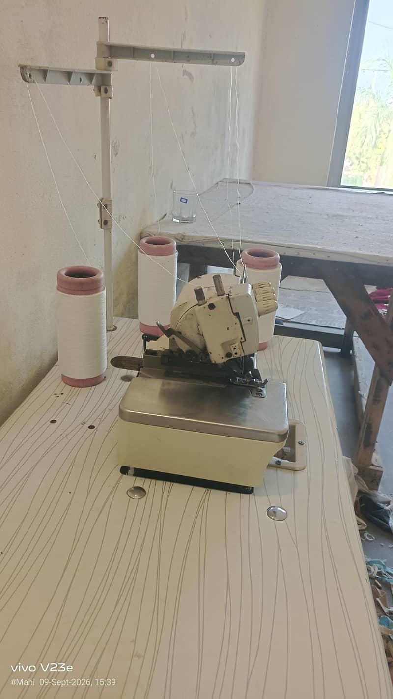 juki overlock machine 4