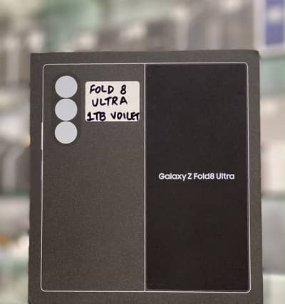 SAMSUNG GALAXY Z FOLD 8 ULTRA 16-1TB VIOLET BOX PACK NON PTA