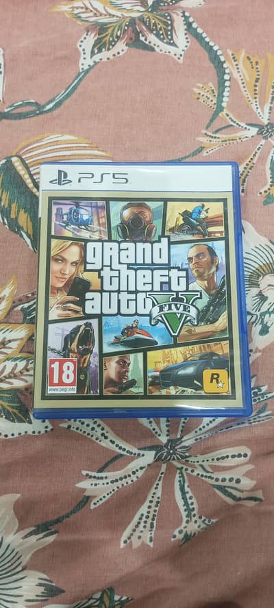 GTA5 Ps5 Game/Disc