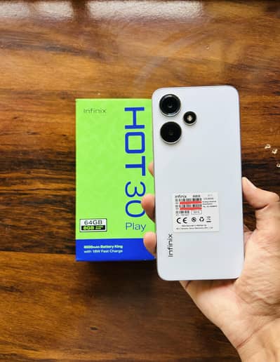 Infinix Hot 30 Play 4GB/64GB | PTA Approved | Condition 10/10