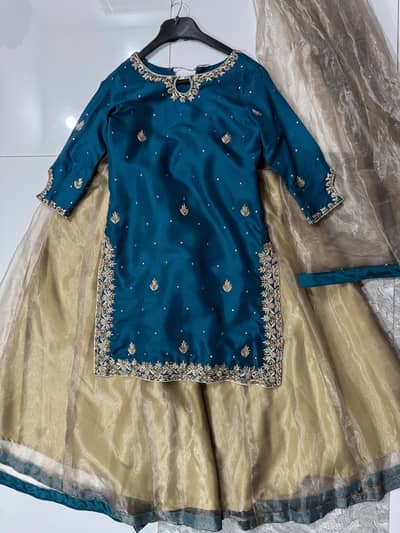 3 Piece Fancy Embellished Suit