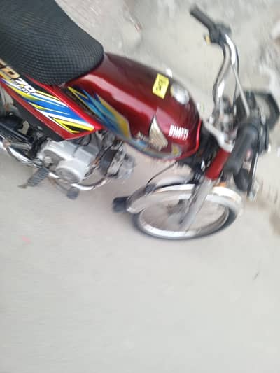 Honda 70 21 MODEL URGENT SALE 03201171196