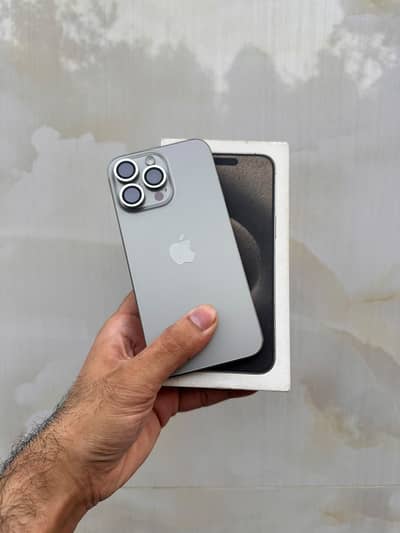 Apple iPhone 15 Pro Max | PTA Approved | Genuine & Premium Condition