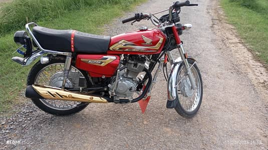 Honda CG125 2021 Model self start - Genuine Condition - Rawalpindi