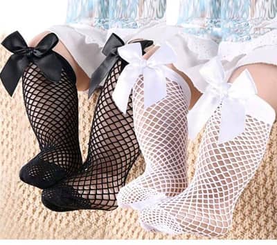 shien brand fishnet socks