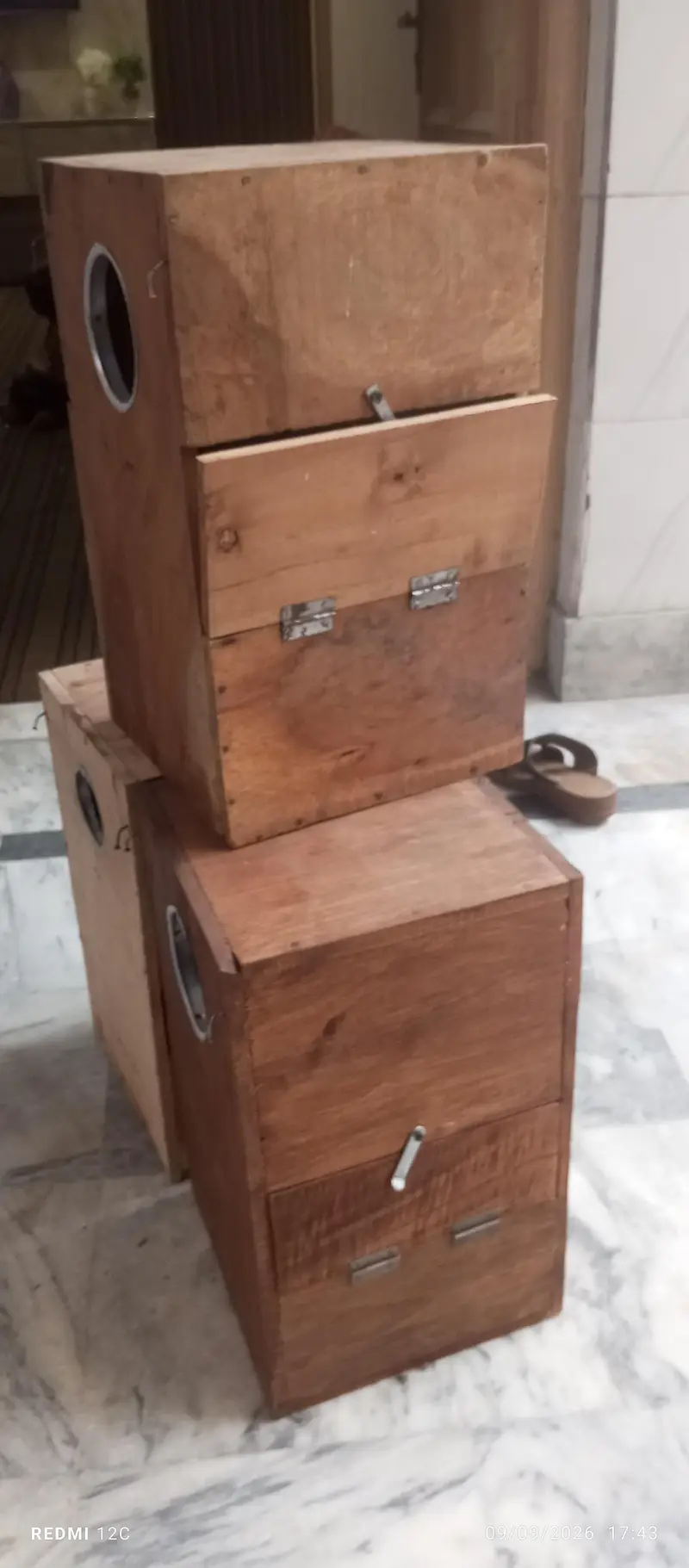 3 brand new ringneck breeding boxes kikar wood — photo 2