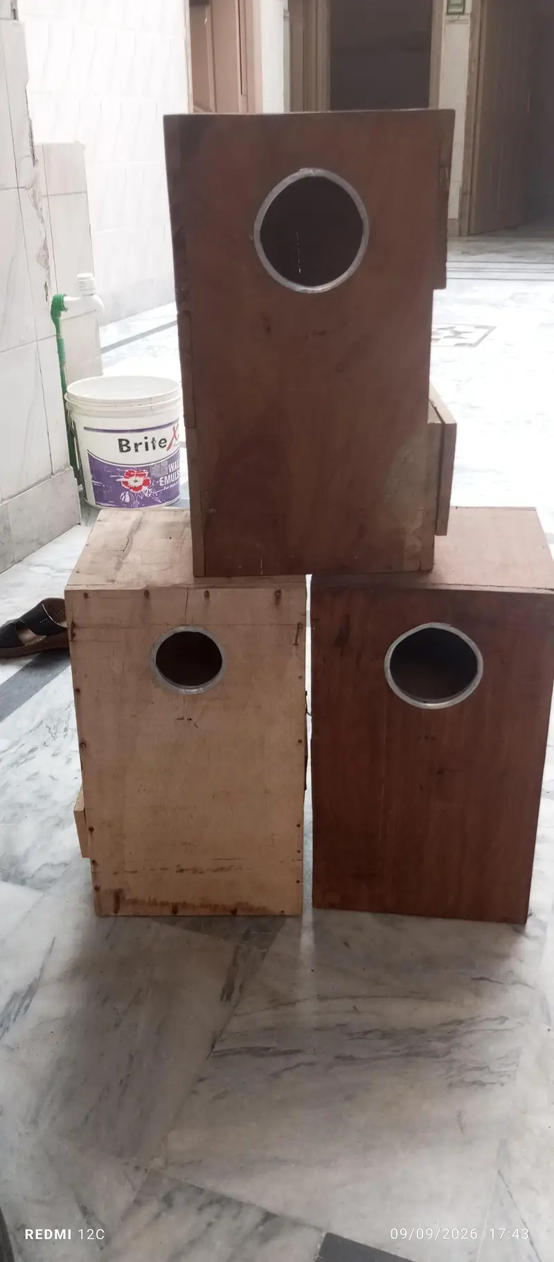 3 brand new ringneck breeding boxes kikar wood — photo 4