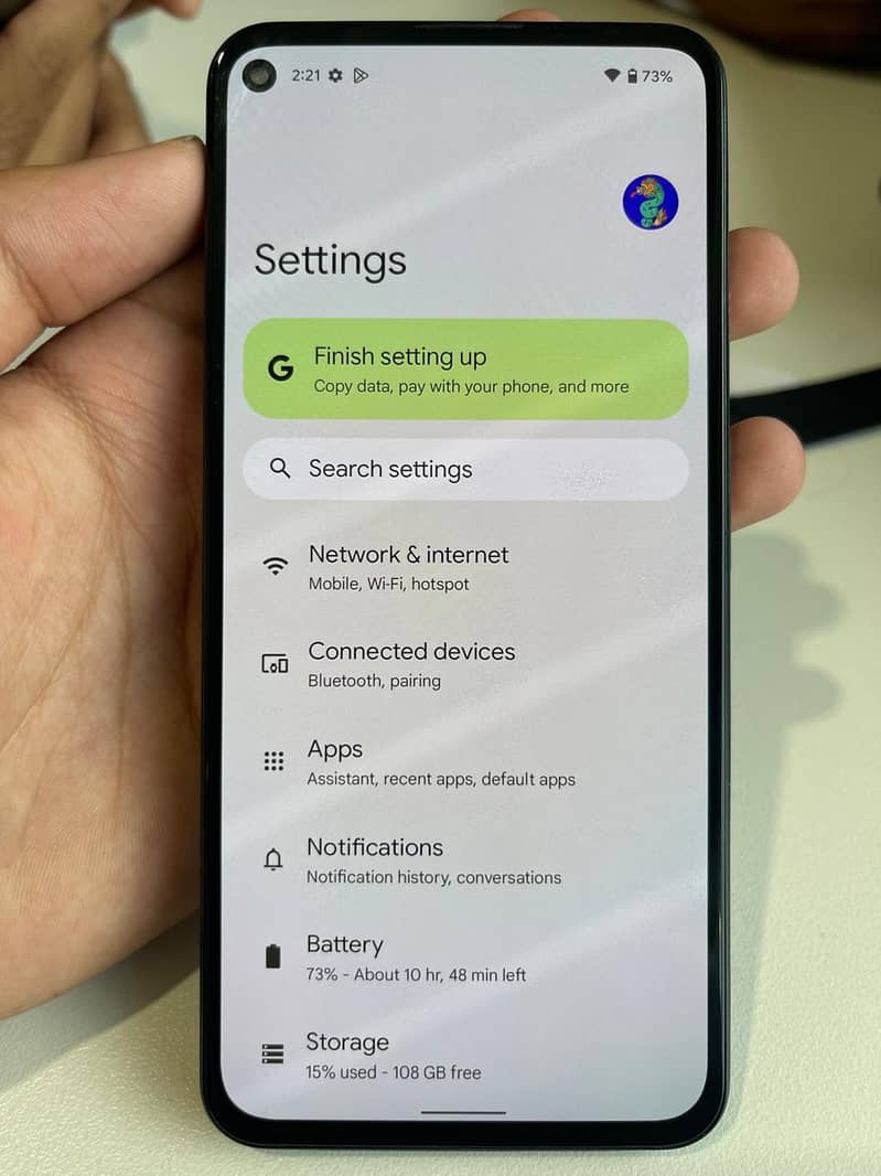 google pixel 5a 1
