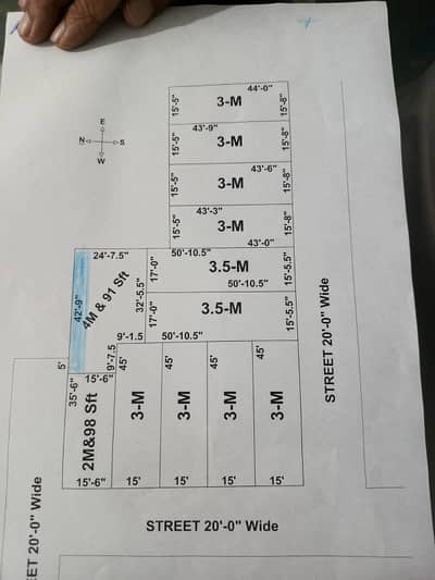3+3 Marla K Pair Plots For Sale In Islam Nager Walton Road Lahore Cantt