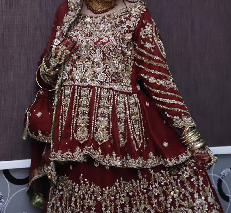 peplum with lehnga 1