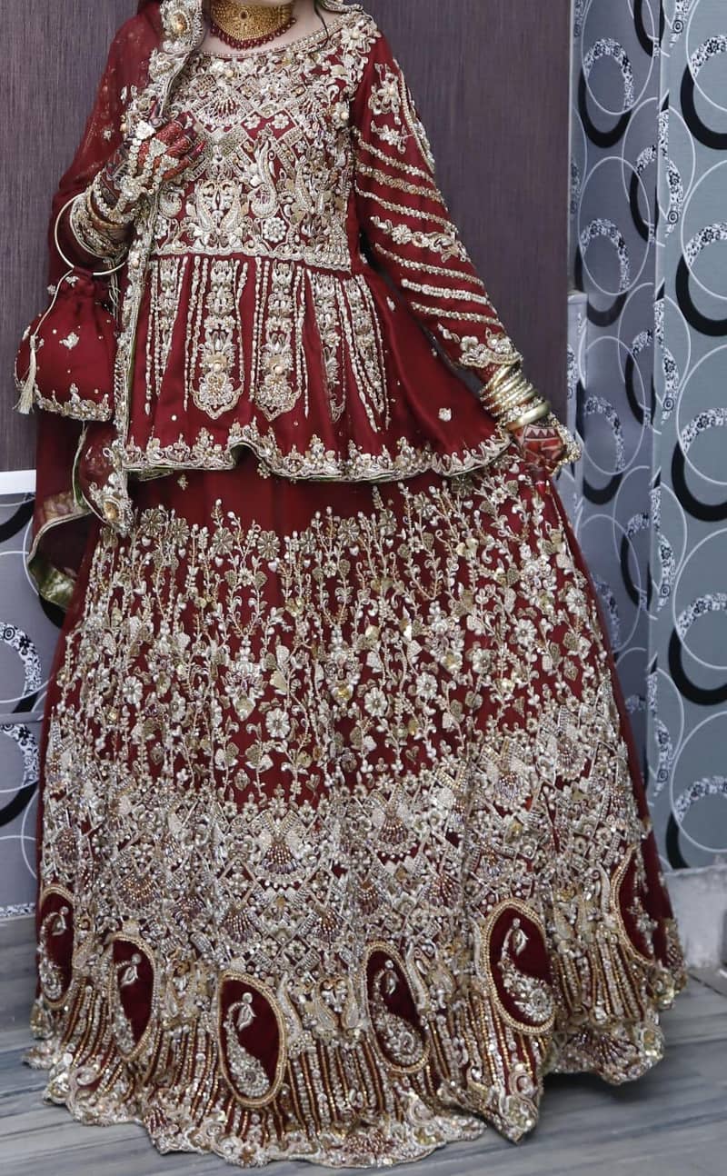 peplum with lehnga 3