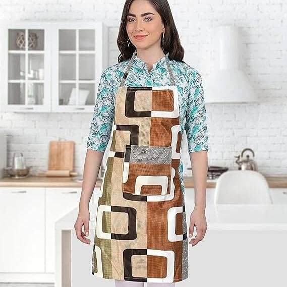 Kitchen Apron Waterproof With Pocket And Washable For Mens And Womens