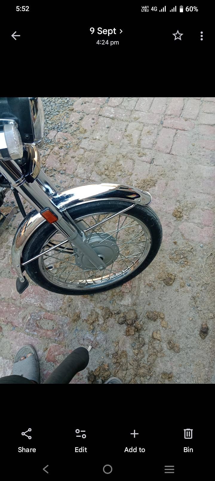 بالکل نیو کنڈیشن ہے ال ڈاکومنٹ کلیئر ہے CG 125 gold edition 1