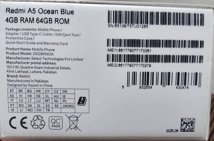 Xiaomi Redmi A5 1