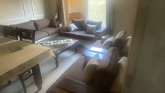 Used Sofa Set with Center Table – Good Condition