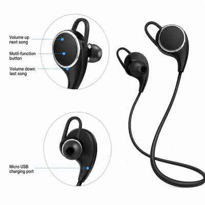 Bluetooth Wireless Neckband | Hands-Free Calling | Rs. 939