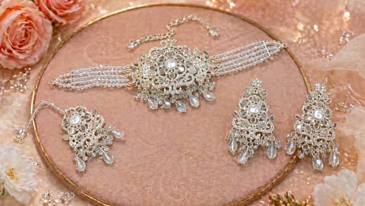 Beautiful Handmade Nauratan Turkish-Style Choker Set