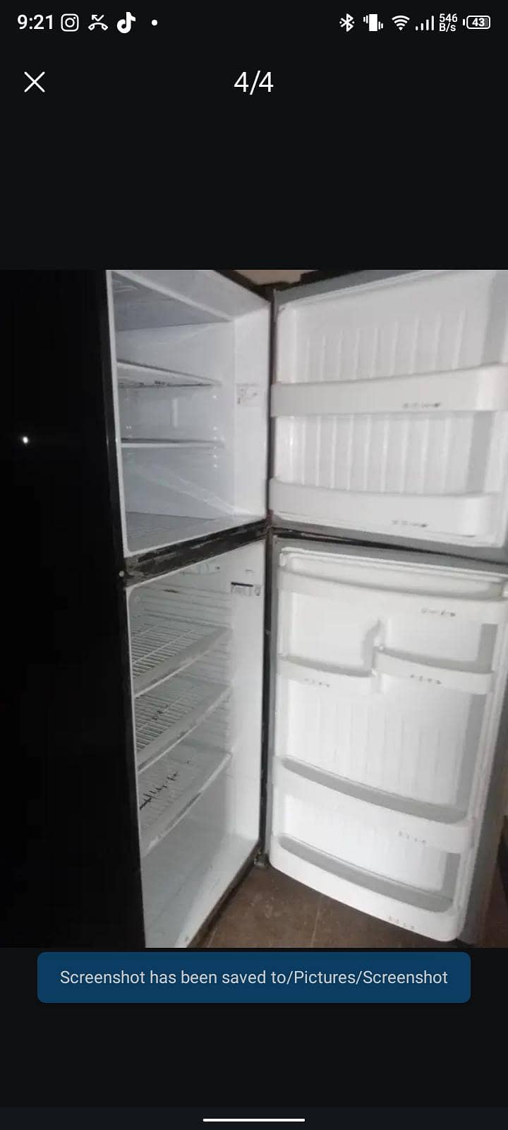 Orient full size fridge 1