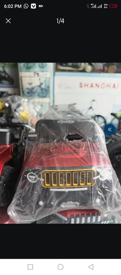 kidz car 4x4 vehicle baby car
