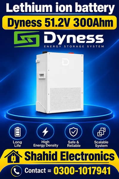 Dyness 51.2V 300Ahm Lethium Ion Battery / Lethium battery dyness