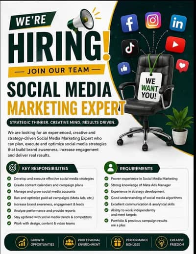 Social Media Marketing Required Serious person