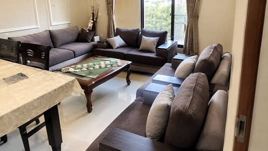 Used Sofa Set with Center Table – Good Condition