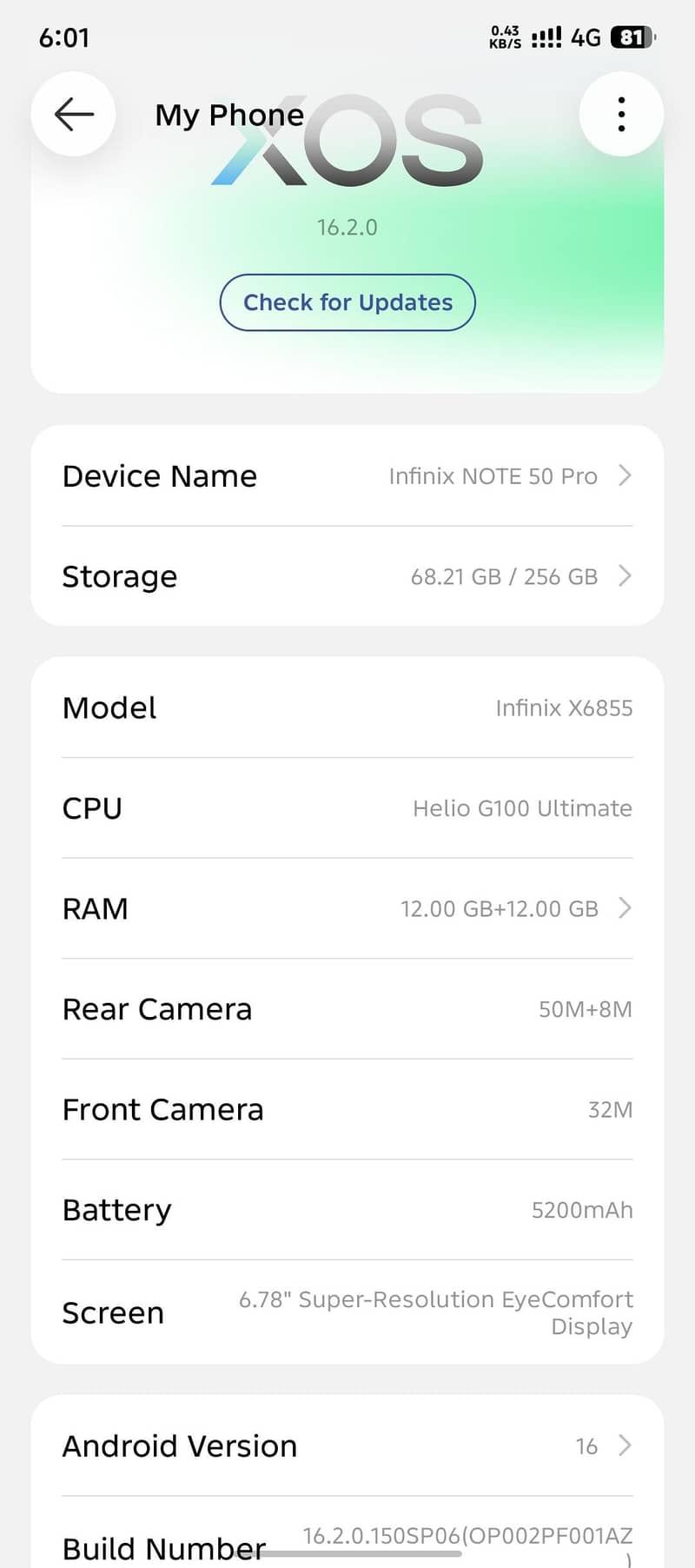 Infinix Note 50 Pro 1