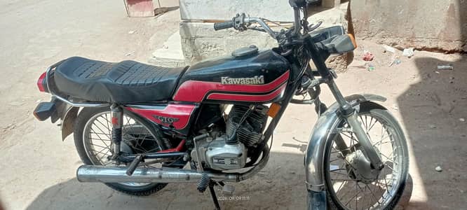 Kawasaki 110 Karachi number