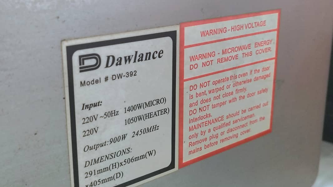 Dawlance Microwave 6