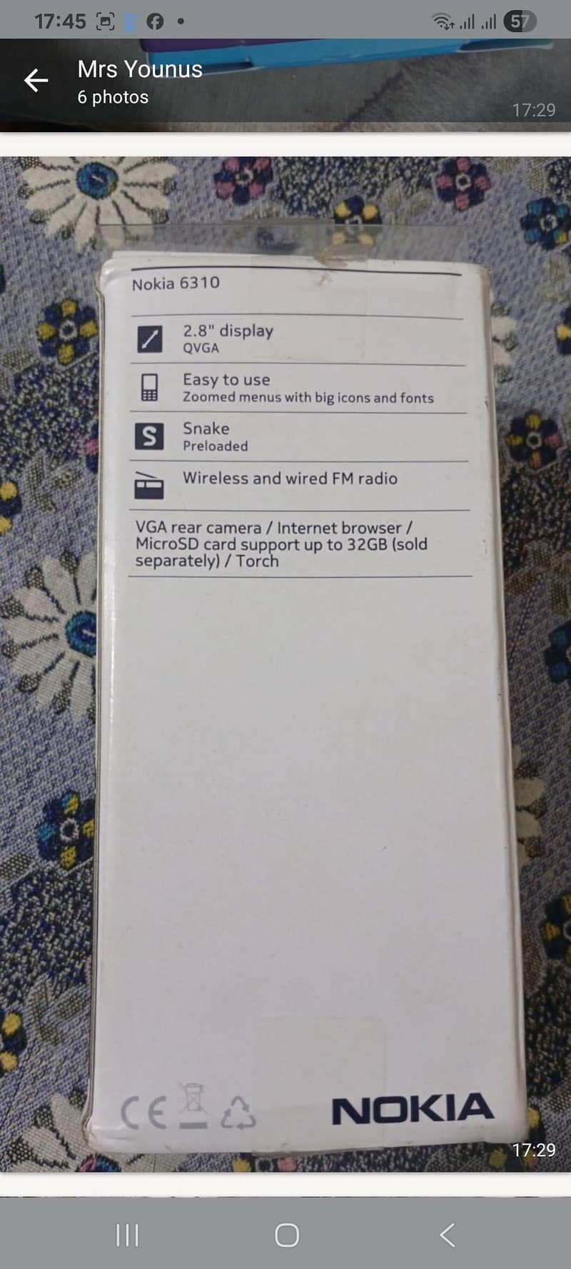 Nokia 6310 2