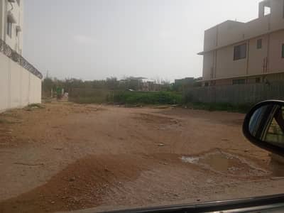 DHA Phase 8 500 Sq Yds D-Cutting West Open Residential Plot 4th Belt Prime 19th Street Investment Opportunity