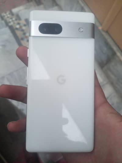 Google Pixel 7a with original charger