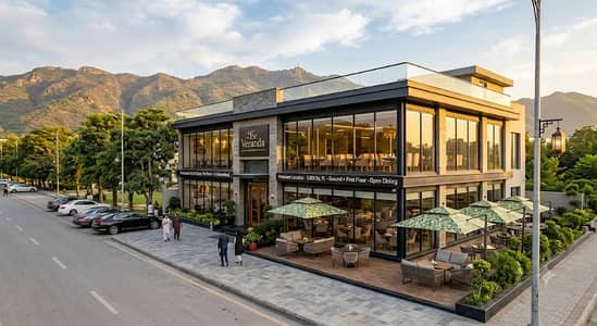Premium Restaurant & Caf Space for Rent F-6 Islamabad 5,000 Sq. Ft. | Ground + First Floor | Open Dining | Margalla Facing