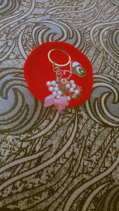 crochet jewelry tray