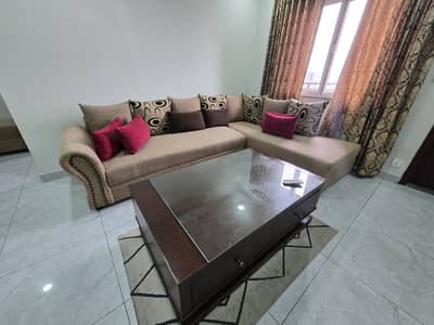 L shaped 8 seater sofa