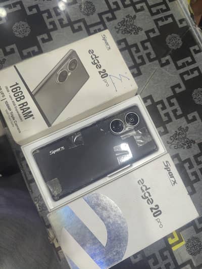 Sparx edge 20 pro 256gb panel broken