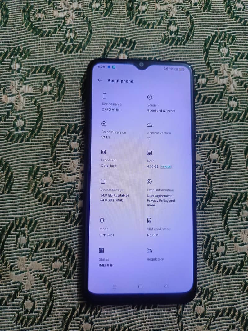 OPPO A16e 2