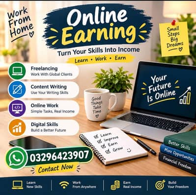 online Earning, work from home , easy online job