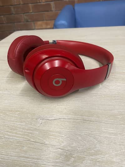 Red Beats Studio 3 Headphones