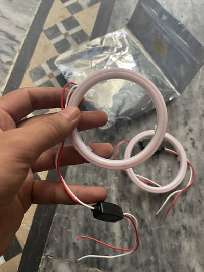 Mahran headlights ring available for sale 2 piece red colour