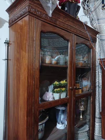 1 Dressing table and 1 showcase